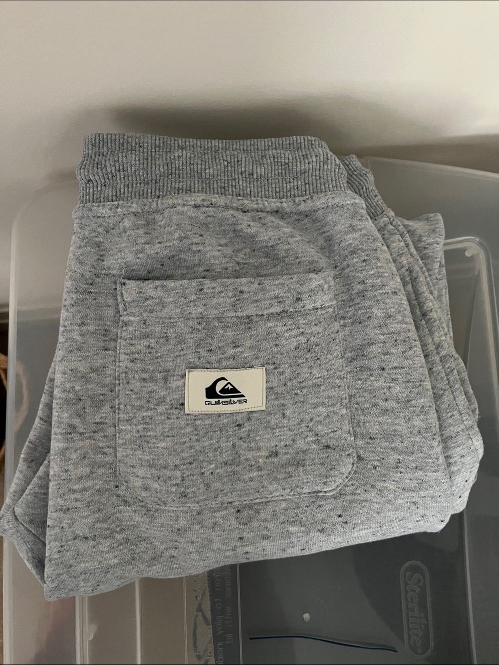 Quiksilver Kids Light Gray Heather Jogger Sweatpants